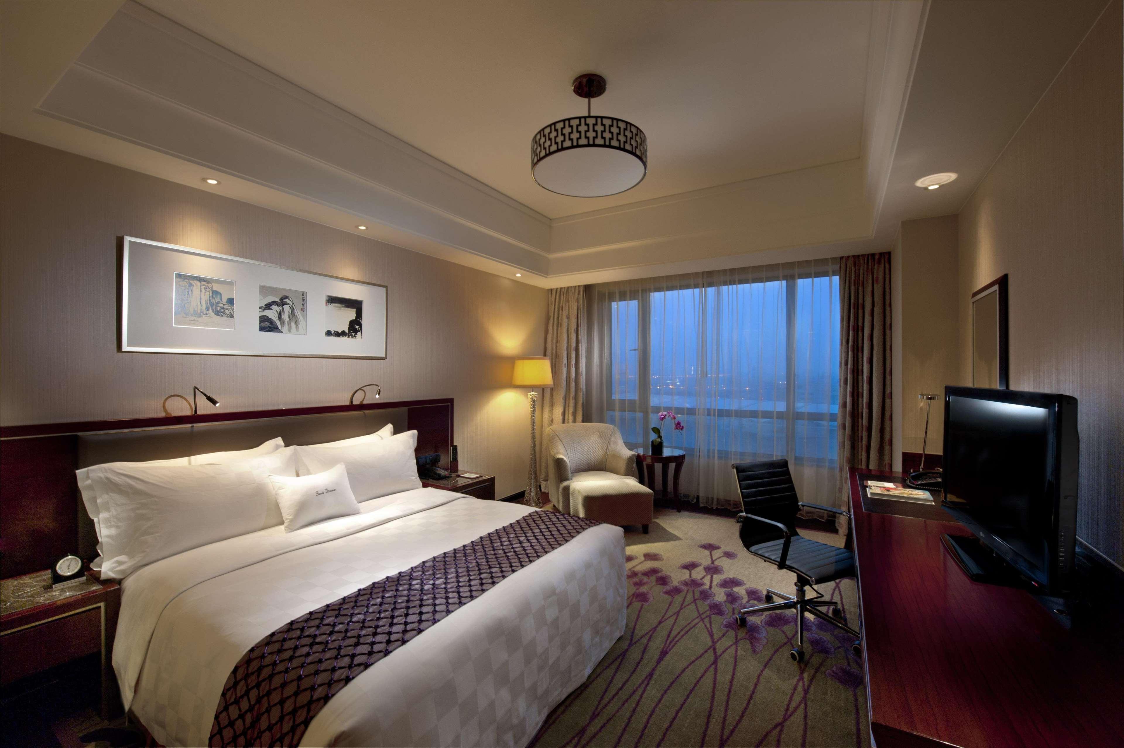 Doubletree By Hilton Wuxi Hotel Vuhszi Szoba fotó