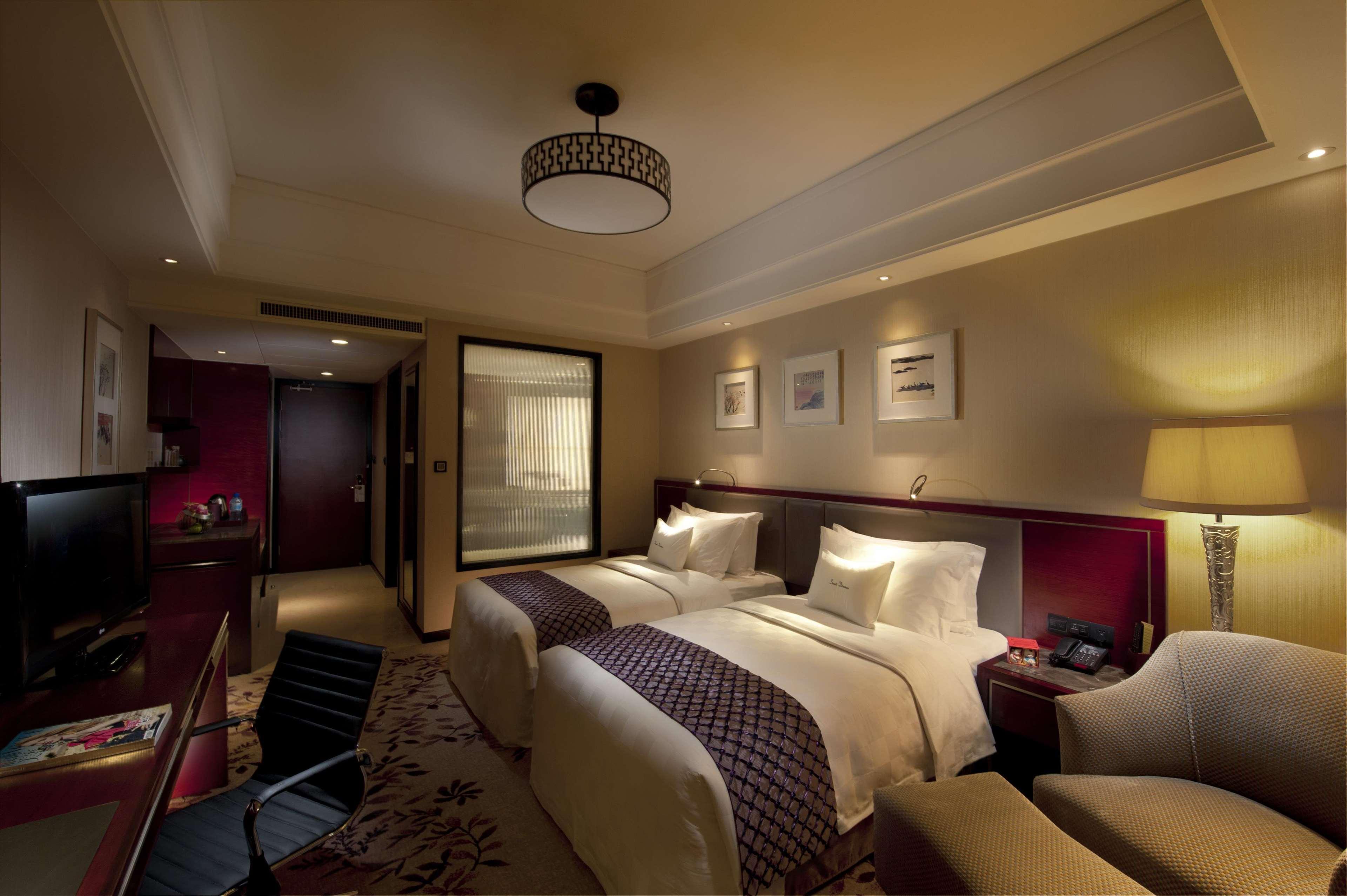 Doubletree By Hilton Wuxi Hotel Vuhszi Szoba fotó