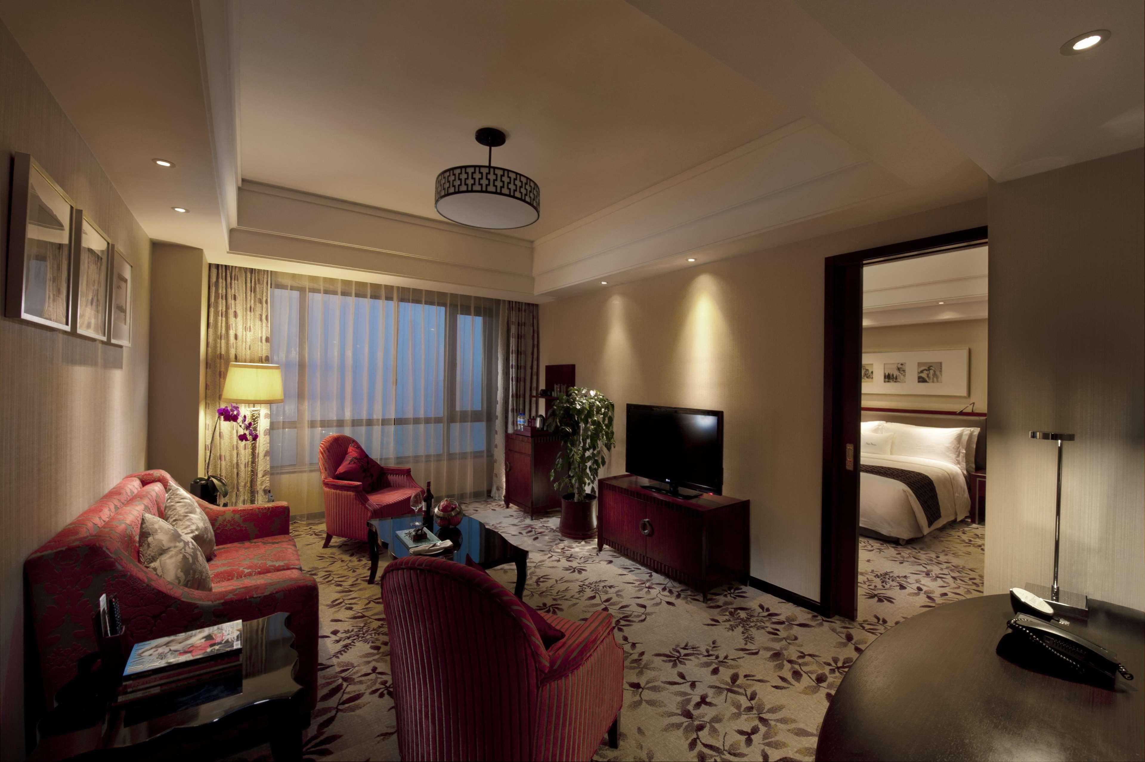Doubletree By Hilton Wuxi Hotel Vuhszi Szoba fotó