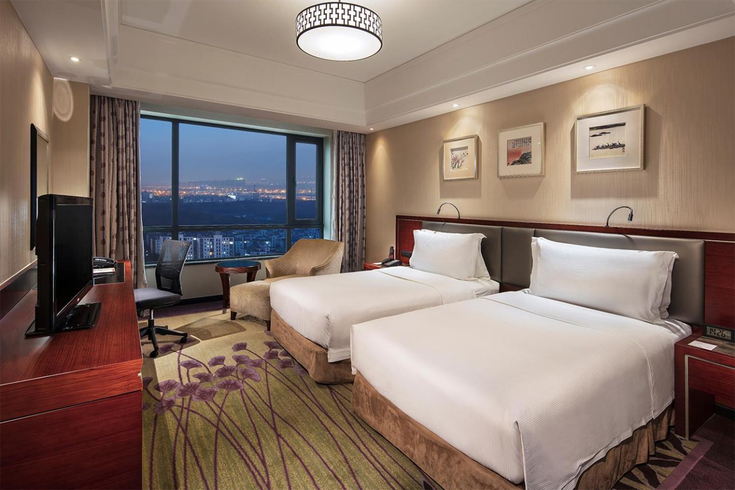 Doubletree By Hilton Wuxi Hotel Vuhszi Kültér fotó