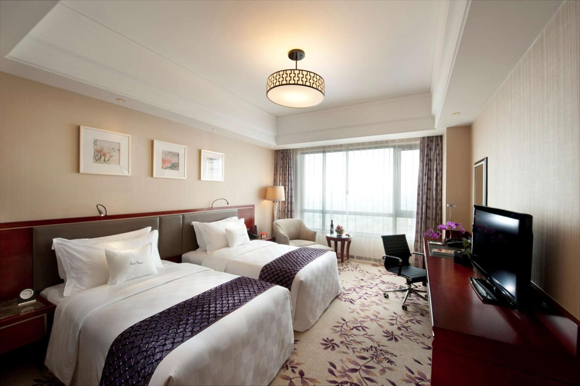 Doubletree By Hilton Wuxi Hotel Vuhszi Kültér fotó