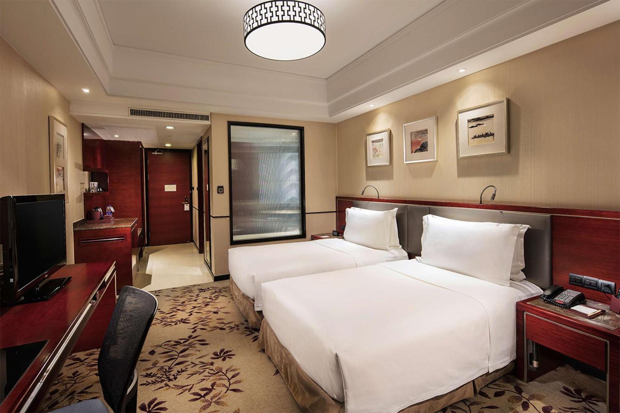 Doubletree By Hilton Wuxi Hotel Vuhszi Kültér fotó