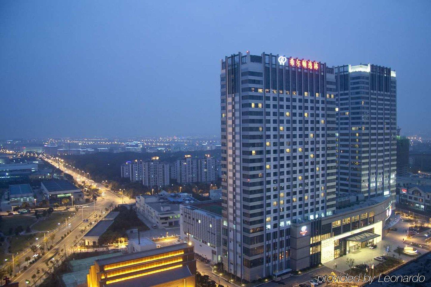 Doubletree By Hilton Wuxi Hotel Vuhszi Kültér fotó