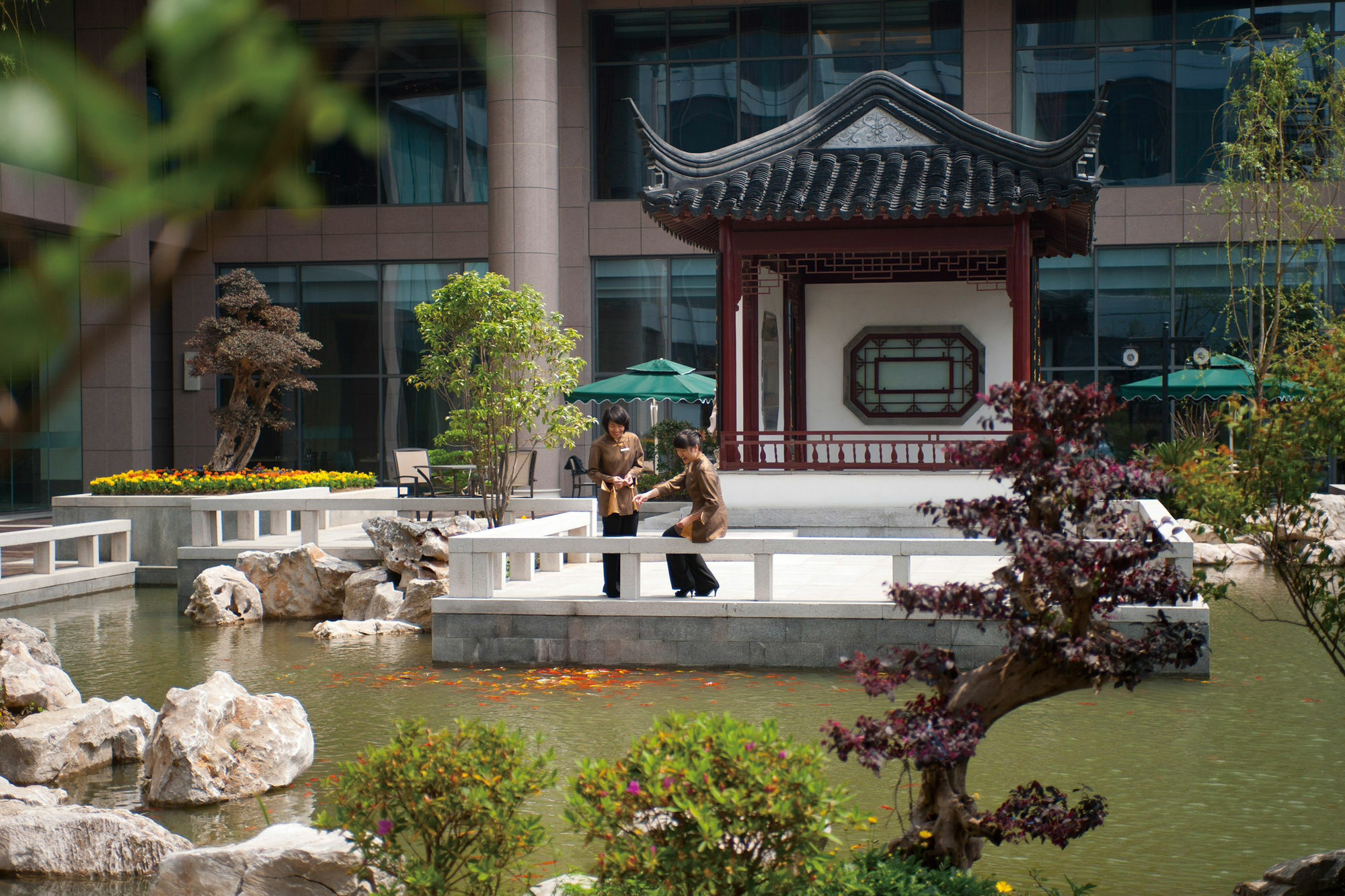 Doubletree By Hilton Wuxi Hotel Vuhszi Kültér fotó